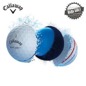 Callaway卡拉威 高尔夫球 ERC SOFT三层石墨烯球 三轨道瞄准球线