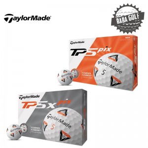 Taylormade泰勒梅 高尔夫球TP5&TP5X PIX 明星款 新款五层球